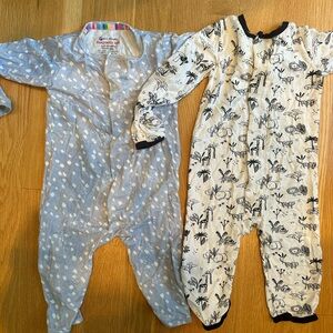 Magnetic Me Blue and White Kids Pajama Set